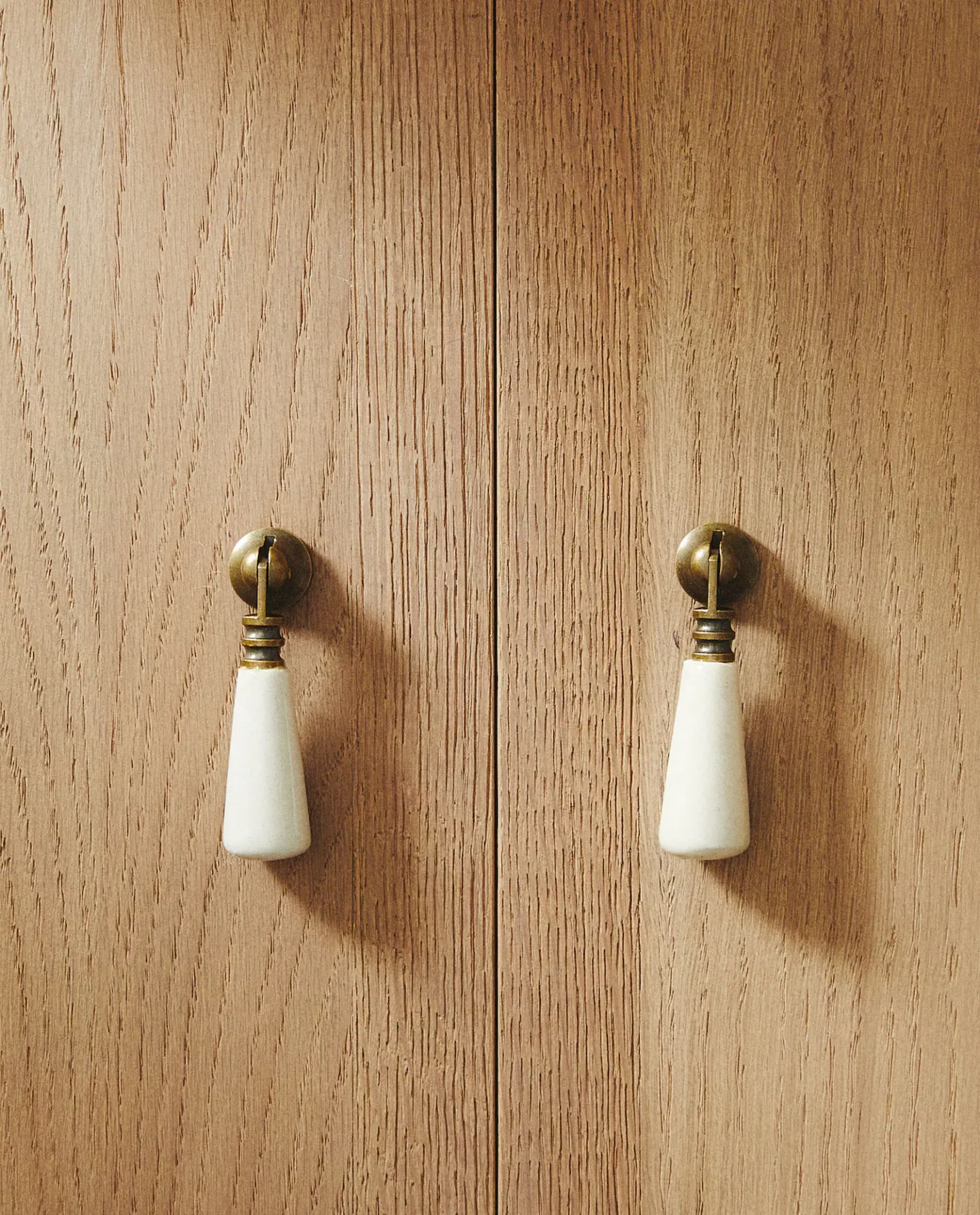 Ceramic Droplet Door Knobs by Zara Home selected by Kari Beckett Design for The Color Collective 